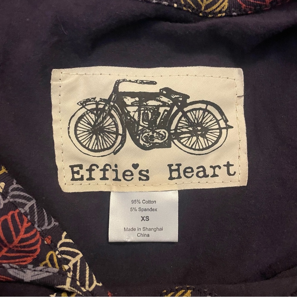 Effie’s Heart Dahlia Autumn Print Pocket Dress - Picture 9 of 9